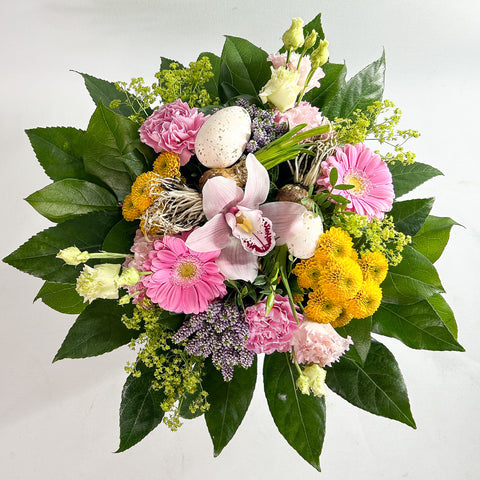 Påskebuket - pastelfarver